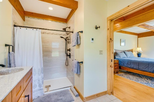 Spacious and Secluded Forksville Home Fire Pit image 14