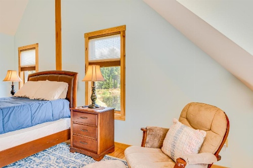 Spacious and Secluded Forksville Home Fire Pit image 19