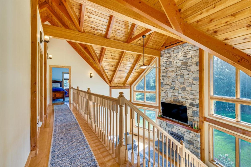Spacious and Secluded Forksville Home Fire Pit Image 22