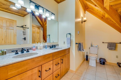 Spacious and Secluded Forksville Home Fire Pit image 28