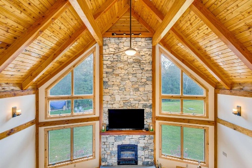 Spacious and Secluded Forksville Home Fire Pit image 39